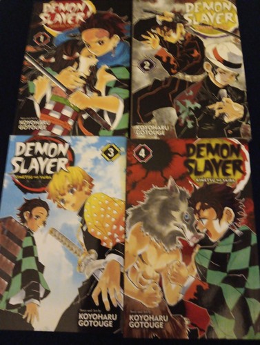 Demon slayer manga 4 - manga, 1-4
