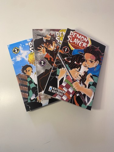 Demon slayer manga set - demon,